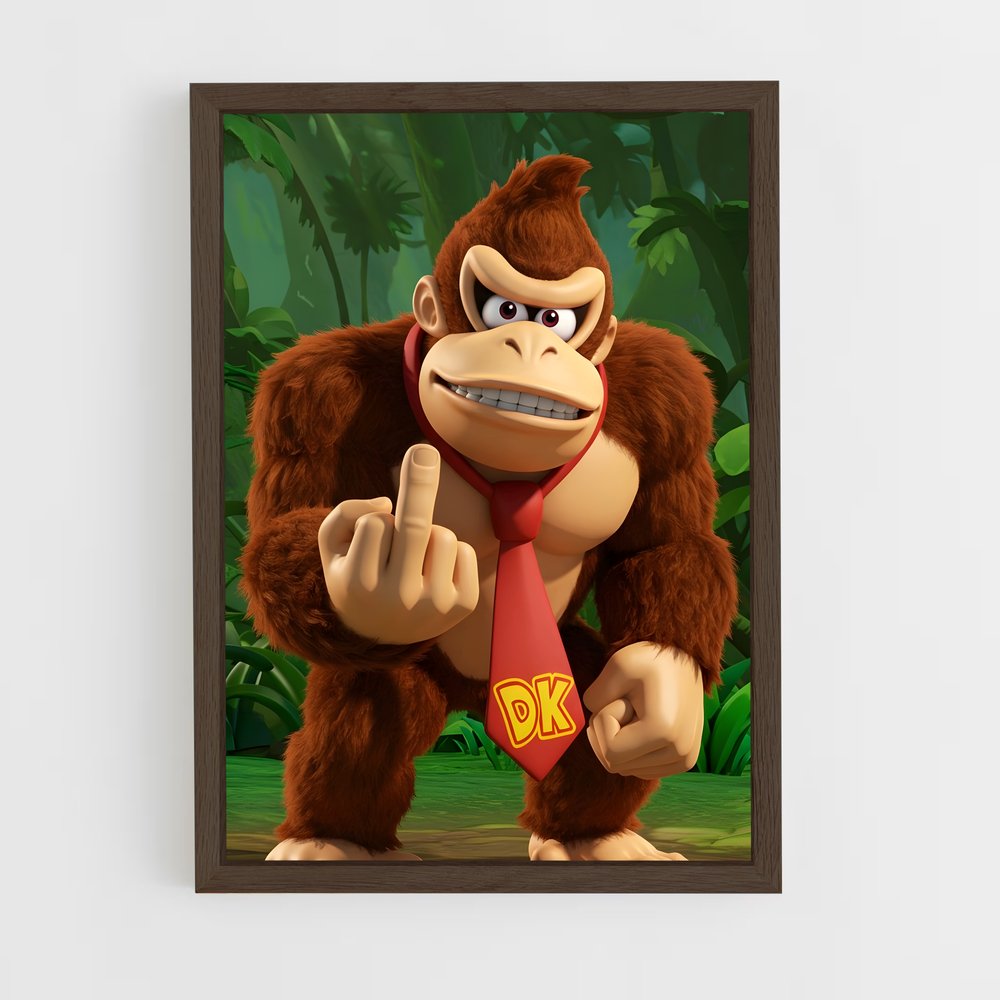 Poster Donkey Kong Adventure – affiche Mario (vue 5)